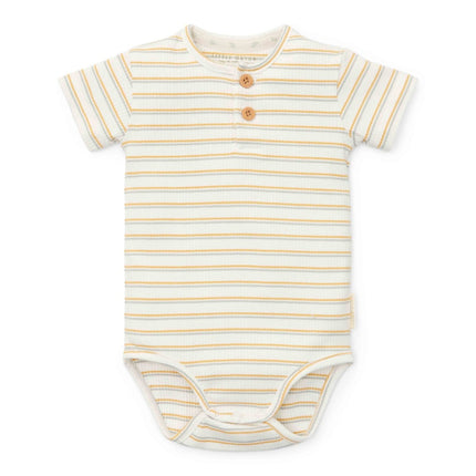 Little Dutch Romper Multi Streep Korte Mouw - Little Dutch - Babywinkel - 8720986873352