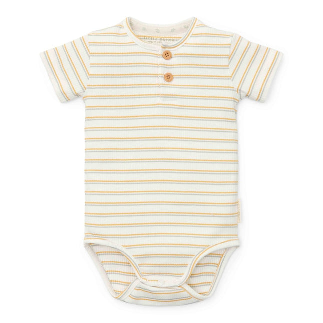 Little Dutch Romper Multi Streep Korte Mouw - Little Dutch - Babywinkel - 8720986873352