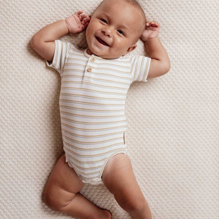 Little Dutch Romper Multi Streep Korte Mouw - Little Dutch - Babywinkel - 8720986873352