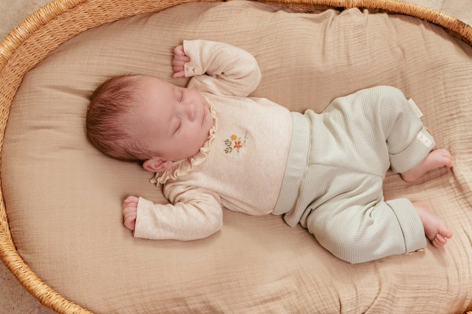 Little Dutch Romper Sand Melee Lange Mouw - Little Dutch - Babywinkel - 8720986873413