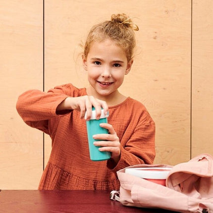 Little Dutch Schoolbeker Campus 300ml Flowers & Butterflies - Little Dutch - Babywinkel - 8720294016465