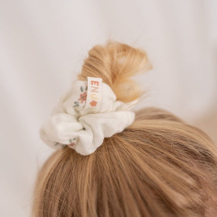 Little Dutch Scrunchie White Meadows/Sunshine Checks/Flower Pink 3St - Little Dutch - Babywinkel - 8720847026484