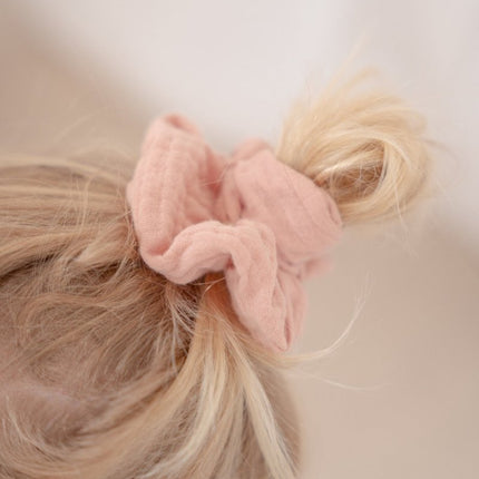 Little Dutch Scrunchie White Meadows/Sunshine Checks/Flower Pink 3St - Little Dutch - Babywinkel - 8720847026484