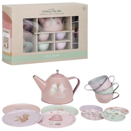 Little Dutch Serviesset Fairy Garden In Koffer - Little Dutch - Babywinkel - 8712051138411