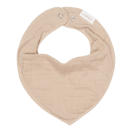 Little Dutch Slabbetje Bandana Hydrofiel Beige - Little Dutch - Babywinkel - 8720847024251