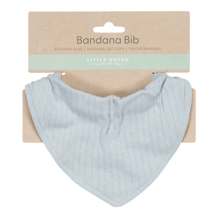 Little Dutch Slabbetje Bandana Pure Soft Blue - Little Dutch - Babywinkel - 8718734811367