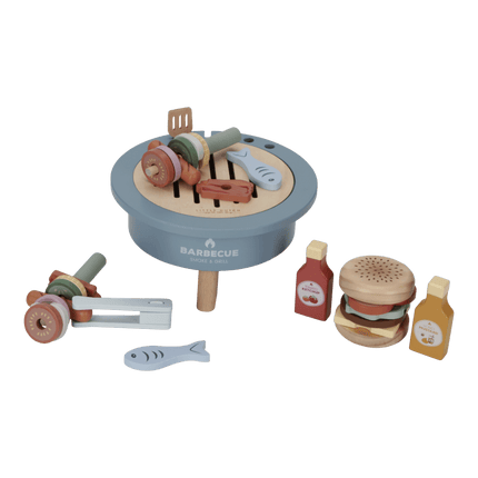 Little Dutch Speelgoed Bbq Hout - Little Dutch - Babywinkel - 8713291880214