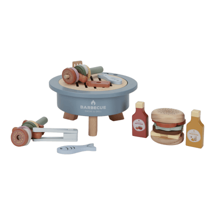 Little Dutch Speelgoed Bbq Hout - Little Dutch - Babywinkel - 8713291880214
