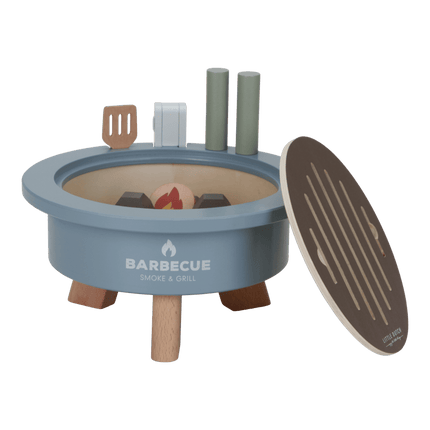 Little Dutch Speelgoed Bbq Hout - Little Dutch - Babywinkel - 8713291880214