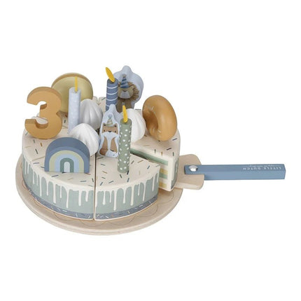 Little Dutch Speelgoed Taart Blauw - Little Dutch - Babywinkel - 8713291880160