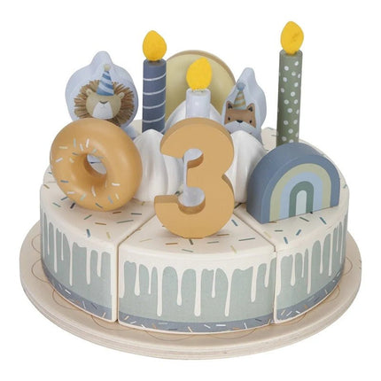 Little Dutch Speelgoed Taart Blauw - Little Dutch - Babywinkel - 8713291880160