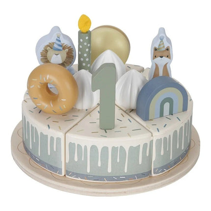 Little Dutch Speelgoed Taart Blauw - Little Dutch - Babywinkel - 8713291880160