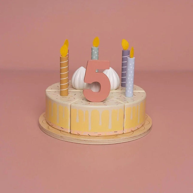 Little Dutch Speelgoed Taart Roze koop je bij Babywinkel