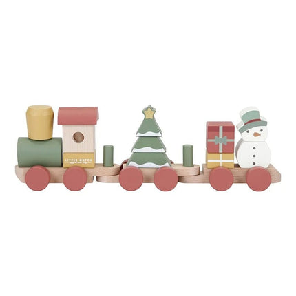 Little Dutch Speelgoed Trein Kerst - Little Dutch - Babywinkel - 8713291448612