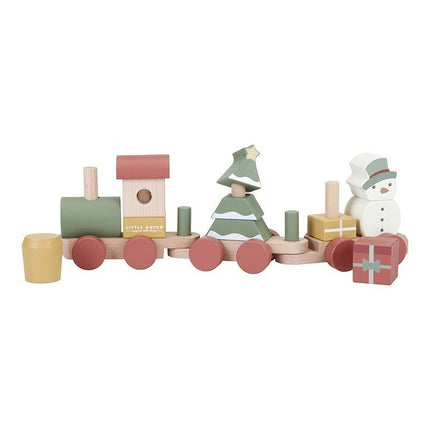 Little Dutch Speelgoed Trein Kerst - Little Dutch - Babywinkel - 8713291448612