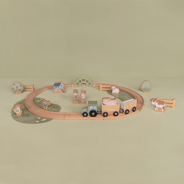 Little Dutch Speelgoed Treinbaan Little Farm koop je bij Babywinkel