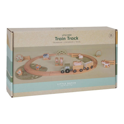 Little Dutch Speelgoed Treinbaan Little Farm - Little Dutch - Babywinkel - 8713291771512