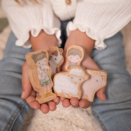 Little Dutch Speelgoed Treinbaan Little Farm - Little Dutch - Babywinkel - 8713291771512
