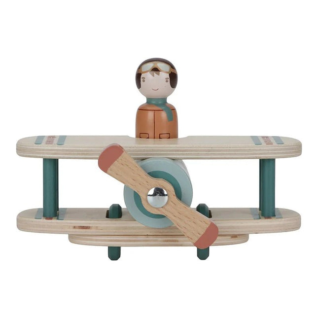 Little Dutch Speelgoed Vliegtuig Hout - Little Dutch - Babywinkel - 8713291880207