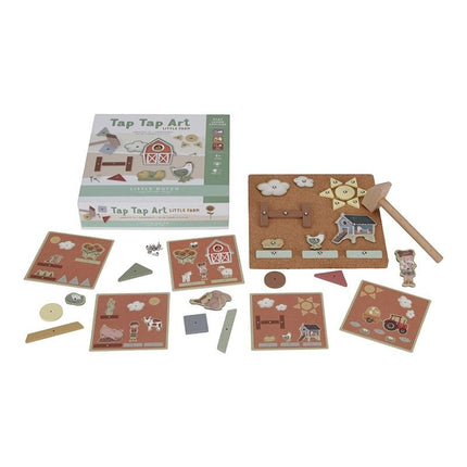 Little Dutch Spelletje Hamertje Tik Little Farm - Little Dutch - Babywinkel - 8713291771604