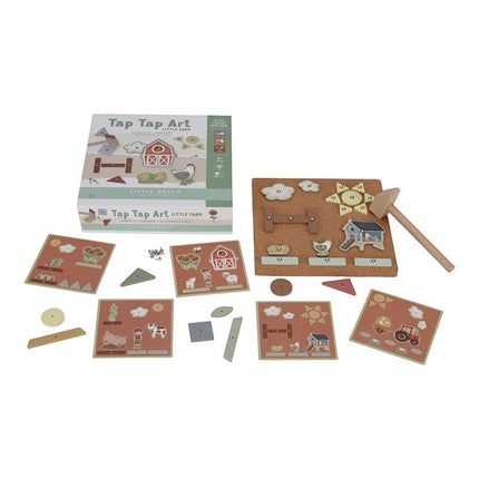 Little Dutch Spelletje Hamertje Tik Little Farm - Little Dutch - Babywinkel - 8713291771604