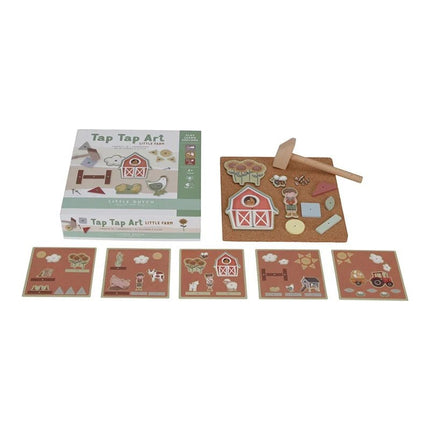 Little Dutch Spelletje Hamertje Tik Little Farm - Little Dutch - Babywinkel - 8713291771604