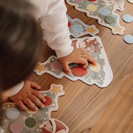 Little Dutch Spelletje Kerstbomen Spel - Little Dutch - Babywinkel - 8713291448650