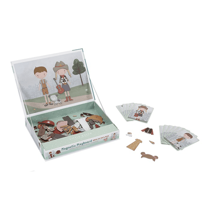 Little Dutch Spelletje Magnetisch Speelbord Jim & Rosa - Little Dutch - Babywinkel - 8713291447561