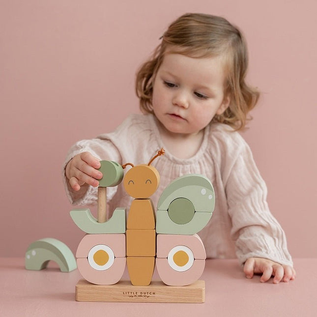 Little Dutch Stapelaar Flowers & Butterflies - Little Dutch - Babywinkel - 8713291770928