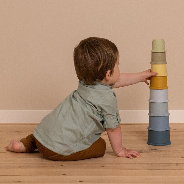Little Dutch Stapeltoren Blauw - Little Dutch - Babywinkel - 8712051097312