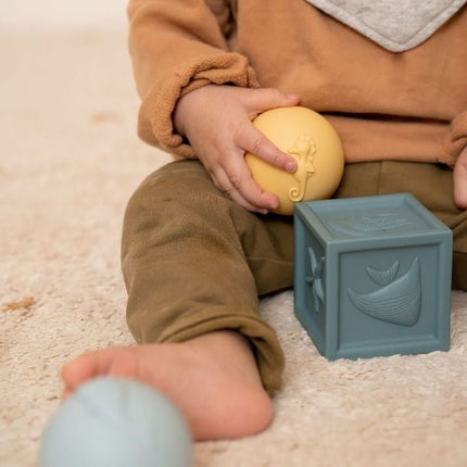 Little Dutch Stapeltoren Ocean Blokken en Ballen Set 4 Delig - Little Dutch - Babywinkel - 8712051082011