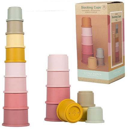 Little Dutch Stapeltoren Roze - Little Dutch - Babywinkel - 8712051097343
