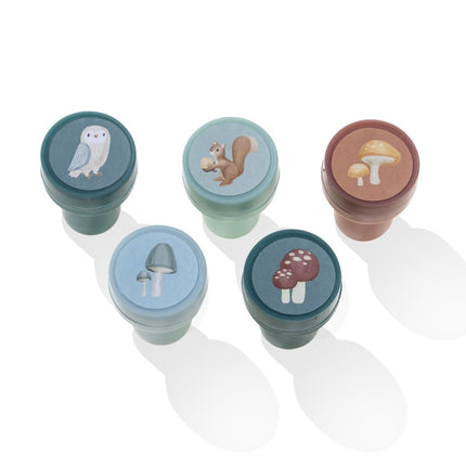 Little Dutch Stempelset Forest Friends 12St koop je bij Babywinkel