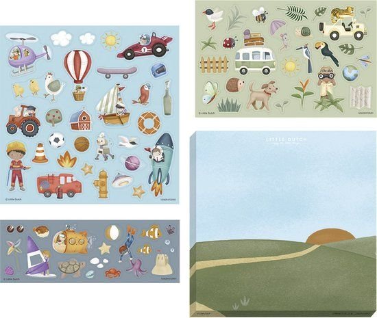 Little Dutch Sticker Doos Jim En Friends 70st koop je bij Babywinkel