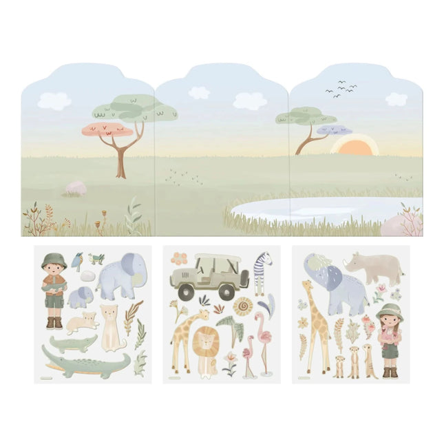 Little Dutch Stickerboek Jim En Rosa Jungle koop je bij Babywinkel