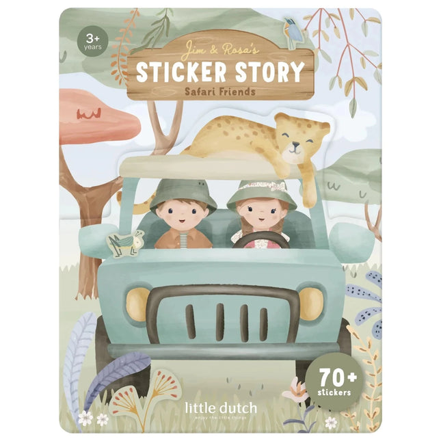Little Dutch Stickers Jim En Rosa Jungle koop je bij Babywinkel