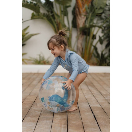 Little Dutch Strandbal 3D Ocean Dreams Blue - Little Dutch - Babywinkel - 8712051128849