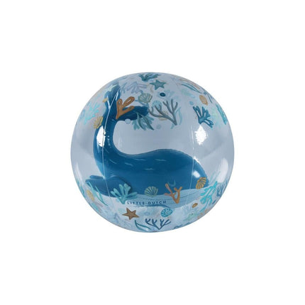 Little Dutch Strandbal 3D Ocean Dreams Blue - Little Dutch - Babywinkel - 8712051128849