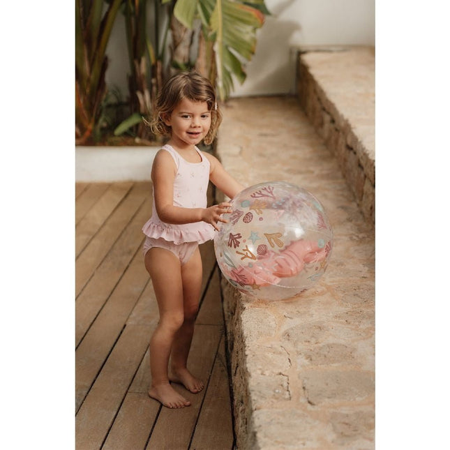 Little Dutch Strandbal 3D Ocean Dreams Pink - Little Dutch - Babywinkel - 8712051128818