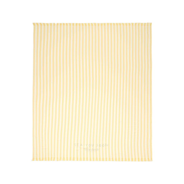 Little Dutch Strandlaken Beach Sunny Yellow - Babywinkel - 8721122575611
