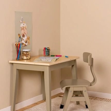 Little Dutch Tafel School Olive - Little Dutch - Babywinkel - 8713291880191
