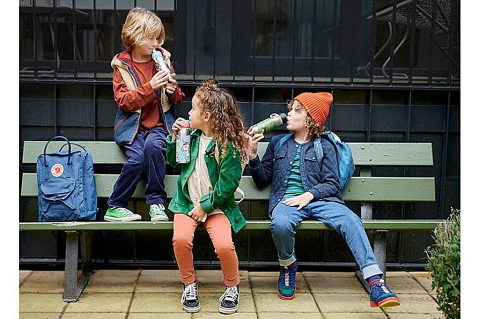 Little Dutch Thermosfles Flip - Up Campus 350ml Sailors Bay koop je bij Babywinkel