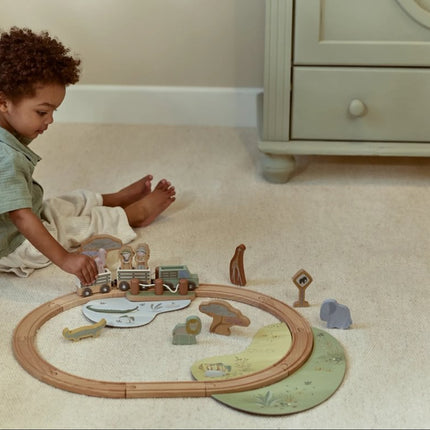Little Dutch Treinset Safari koop je bij Babywinkel