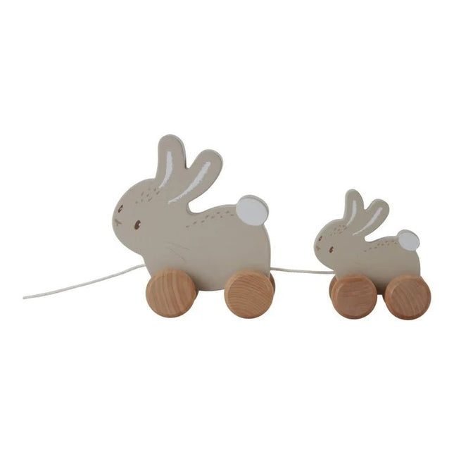 Little Dutch Trekfiguur Konijnen Baby Bunny koop je bij Babywinkel
