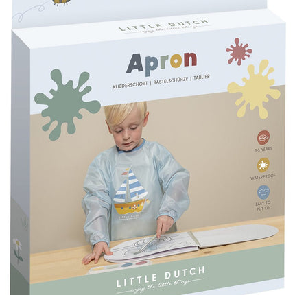 Little Dutch Verfschort Apron Sailors Bay - Little Dutch - Babywinkel - 8714274120556