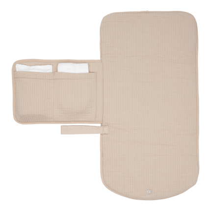 Little Dutch Verschoningsmat met Hengsel Pure Beige - Little Dutch - Babywinkel - 8720847023537