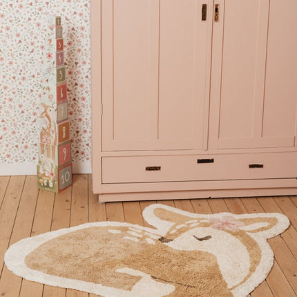 Little Dutch Vloerkleed Hert 103x110cm - Little Dutch - Babywinkel - 8721122570524