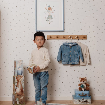 Little Dutch Vloerkleed Paddenstoel 102x118cm - Little Dutch - Babywinkel - 8720986878456