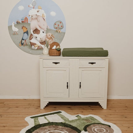 Little Dutch Vloerkleed Tractor - Babywinkel - 8720986878432