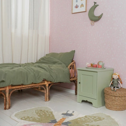 Little Dutch Vloerkleed Vlinder 94X110 cm koop je bij Babywinkel